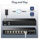 10-Port 2.5Gb Ethernet Switch with 10G SFP Ports