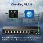 10-Port 2.5Gb Ethernet Switch with 10G SFP Ports
