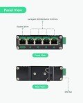 LINOVISION 5-Port Gigabit Solar POE Switch