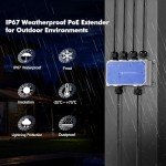 Waterproof Outdoor Gigabit PoE Passthrough Switch