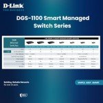 D-Link 24-Port Gigabit Smart Managed Switch