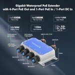 Waterproof Outdoor Gigabit PoE Passthrough Switch