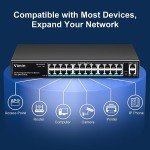 VIMIN 24-Port Gigabit PoE Ethernet Switch