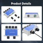 Waterproof Outdoor Gigabit PoE Passthrough Switch