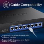 TRENDnet 8-Port 10G Switch with Rackmount
