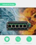 LINOVISION 5-Port Gigabit Solar POE Switch