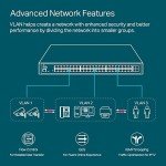 TP-Link TL-SG3452XP 48-Port Gigabit PoE Switch