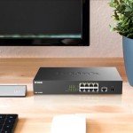 D-Link 10-Port Gigabit PoE Switch, Rackmount