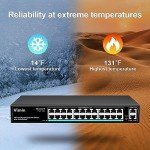 VIMIN 24-Port Gigabit PoE Ethernet Switch