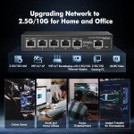 Binardat 4-Port 2.5G Fanless Managed Switch