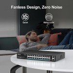 VIMIN 24-Port Gigabit PoE Ethernet Switch