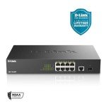 D-Link 10-Port Gigabit PoE Switch, Rackmount
