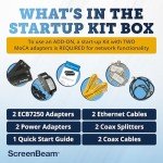 ScreenBeam MoCA 2.5 Network Adapter Starter Kit