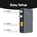 Hitron MoCA 2.5 Ethernet Adapter 2-Pack