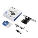 WAVLINK 5G PCIe Ethernet Adapter for Windows/Linux