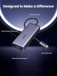 UGREEN 5Gb USB-C to Ethernet Adapter for Laptops