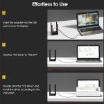 WAVLINK AX5400 USB WiFi 6 Adapter for PCs