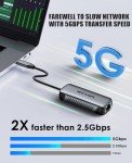 WAVLINK 5Gbps USB C to Ethernet Adapter