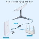 Starlink Ethernet Adapter for Fast Wired Connection