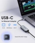 WAVLINK 5Gbps USB C to Ethernet Adapter