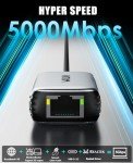 WAVLINK 5Gbps USB C to Ethernet Adapter
