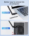WiFi 6 USB Adapter for Desktop and Laptop