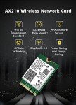 Intel AX210 WiFi 6E Tri-Band Network Card