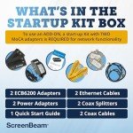ScreenBeam MoCA 2.0 Network Adapter Starter Kit
