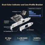 5G PCIe Network Adapter for Windows and Linux