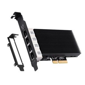 2.5G Quad RJ45 PCI-E Network Adapter