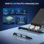 10Gb Dual LAN PCIe Network Card, Intel X540