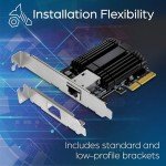 TRENDnet 10G PCIe Network Adapter for High Speed