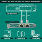 FebSmart 10GbE PCIe Network Adapter - Dual RJ45