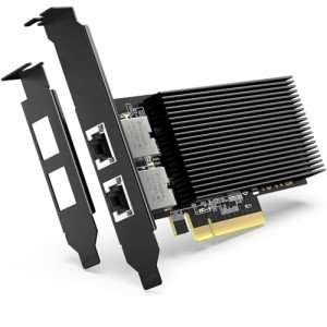10G PCI-E Network Card with Dual RJ45 Ports