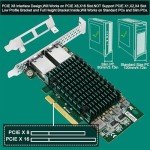 FebSmart 10GbE PCIe Network Adapter - Dual RJ45
