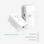 TP-Link AV1000 Powerline Wi-Fi Extender with Dual Band