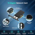 10G Dual RJ45 PCI-E Ethernet Network Card