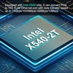10G Dual RJ45 PCI-E Ethernet Network Card