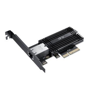 QFly 10Gb PCIe Ethernet Adapter with RJ45 Port
