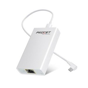USB-C to Ethernet Adapter with Power Delivery