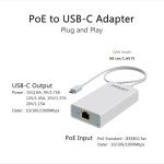 USB-C to Ethernet Adapter with Power Delivery