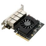 IO Crest 8-Port Gigabit Ethernet Network Adapter