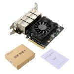 IO Crest 8-Port Gigabit Ethernet Network Adapter