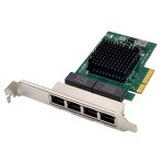 Quad-Port PCIe Gigabit Ethernet Network Adapter
