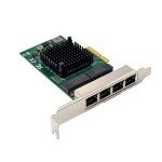 Quad-Port PCIe Gigabit Ethernet Network Adapter