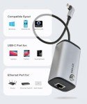 Type-C to Gigabit PoE Ethernet Adapter