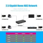 GLOTRENDS 4-Port 2.5Gbps PCIe Ethernet Card