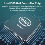 Intel 82580 1GbE Quad RJ45 Network Adapter