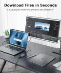 Type-C to Gigabit PoE Ethernet Adapter