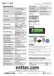 Enttec DIN Ethergate Ethernet to DMX Converter